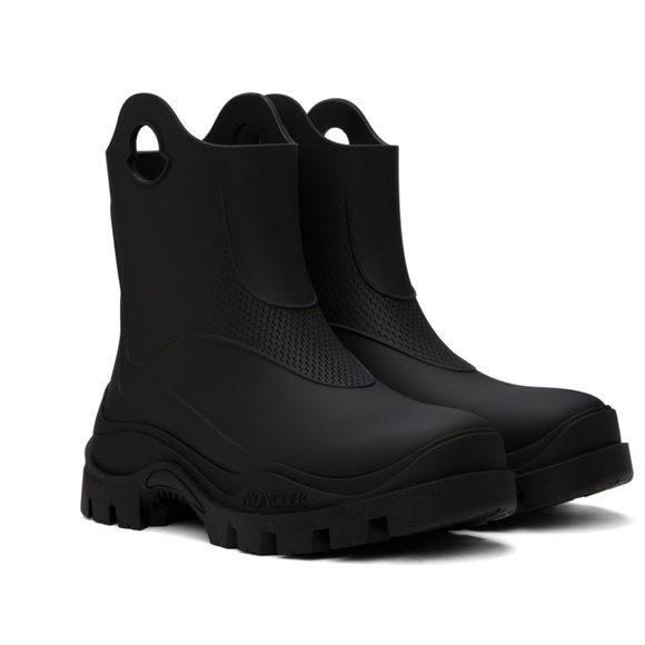 Moncler Misty Black Rain Boots - Picture 5 of 11